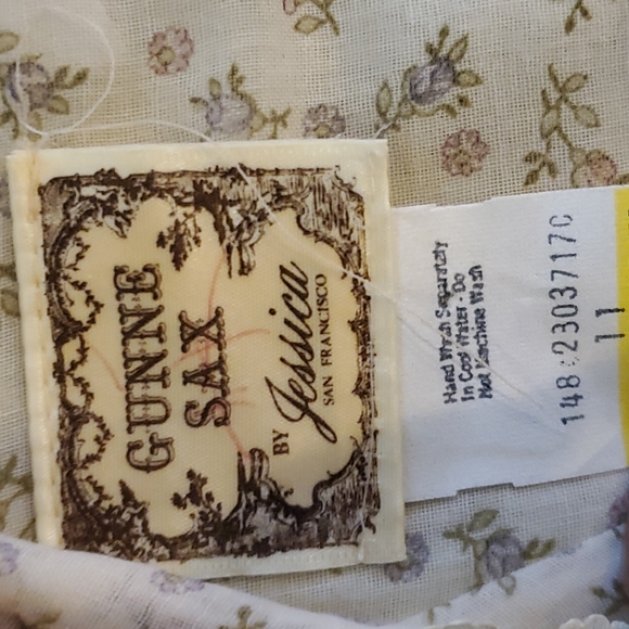 Gunne Sax Floral Vintage Dress - Picture 10 of 16